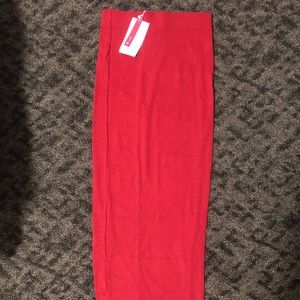 Zara Basic Long ribbed skirt